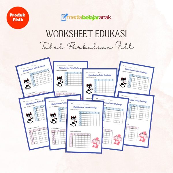 Tabel Perkalian Fill