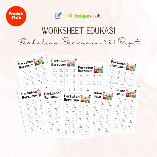 Perkalian Bersusun 3 & 1 Digit