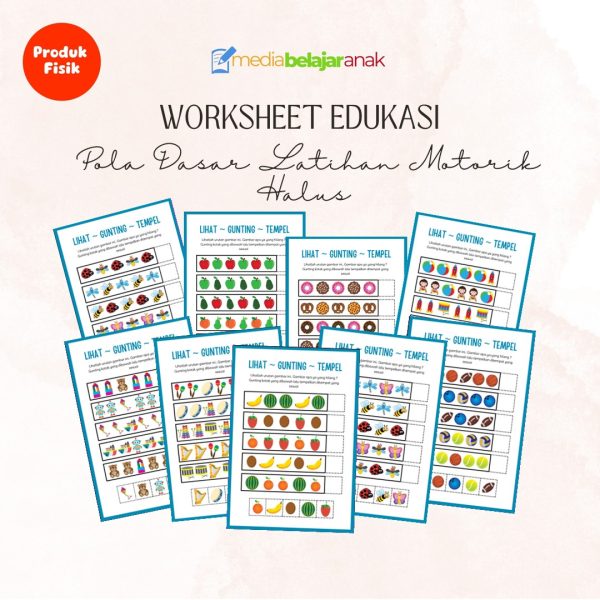 Pola Dasar Latihan Motorik Halus Untuk TK & Paud