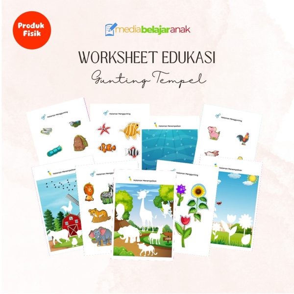 Worksheet Cerdas-Gunting Tempel