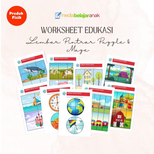 Lembar Pintrar Puzzle & Maze