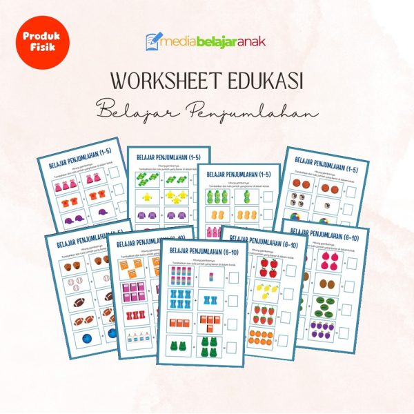 Lembar Aktivitas Anak - Belajar Penjumlahan