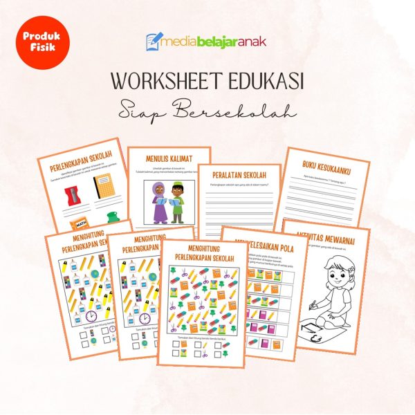 Lembar Aktivitas Anak - Siap Bersekolah