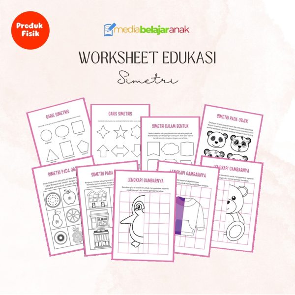 Lembar Aktivitas Anak - Simetri