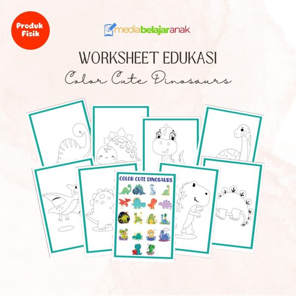 Color Cute Dinosaurs
