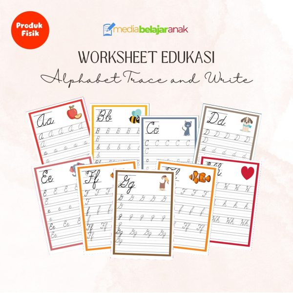 Cursive Alphabet Trace and Write