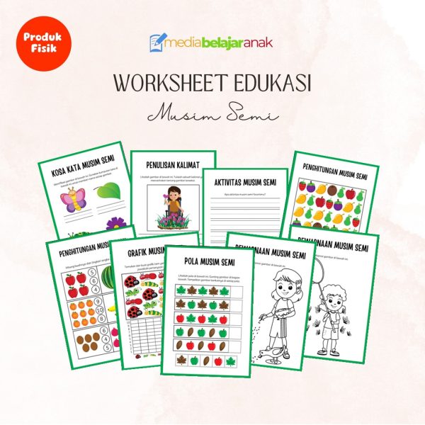 Lembar Aktivitas Anak - Musim Semi