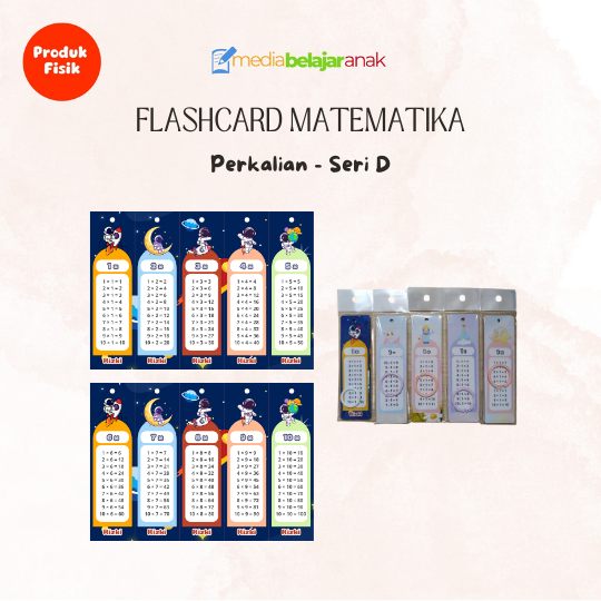 Flascard Perkalian Seri D