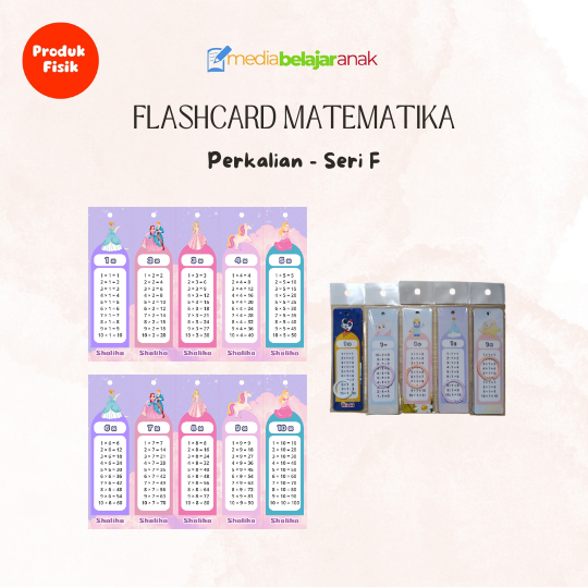 Flascard Perkalian Seri F