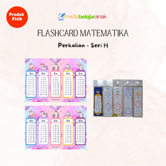 Flascard Perkalian Seri H