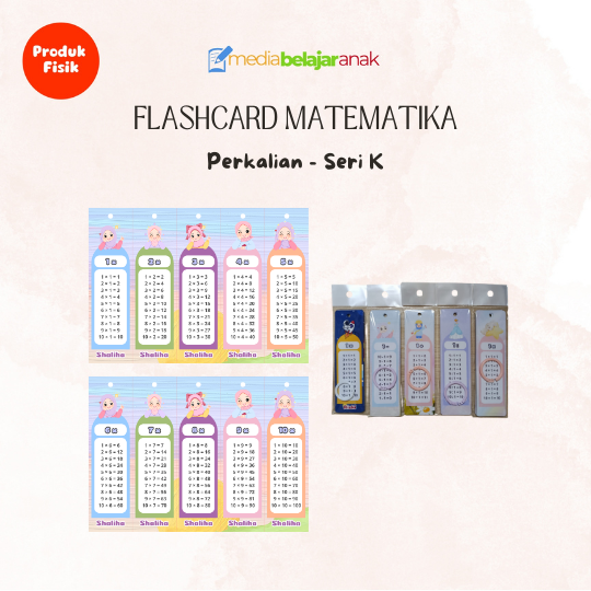 Flascard Perkalian Seri K