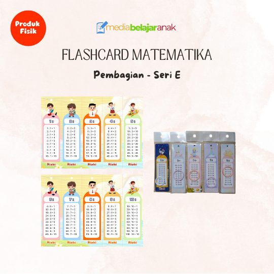 Flashcard Pembagian Seri E
