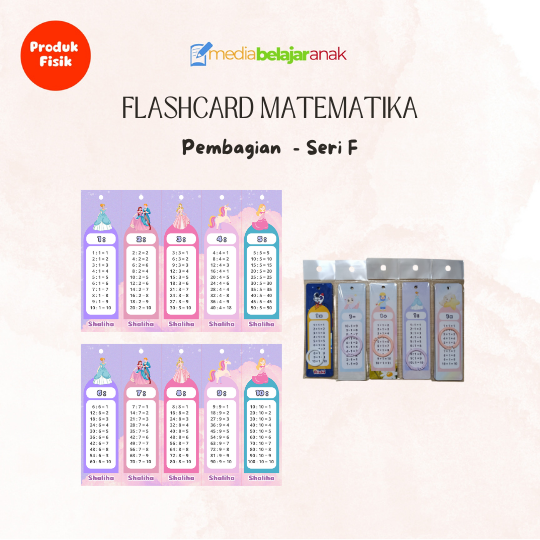 Flashcard Pembagian Seri F