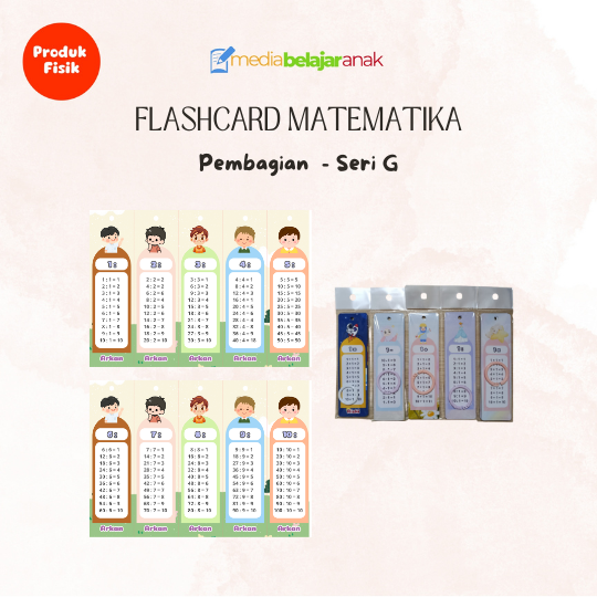 Flashcard Pembagian Seri G