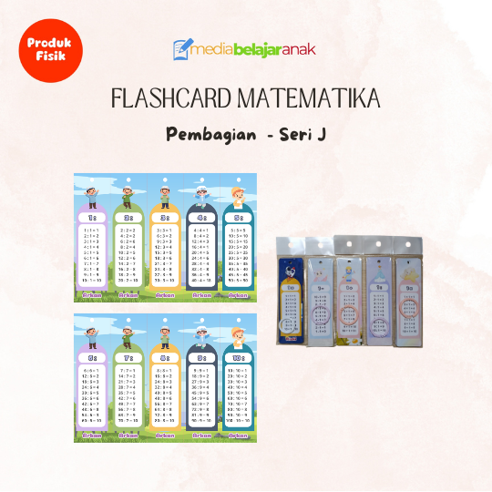 Flashcard Pembagian Seri J