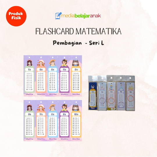 Flashcard Pembagian Seri L